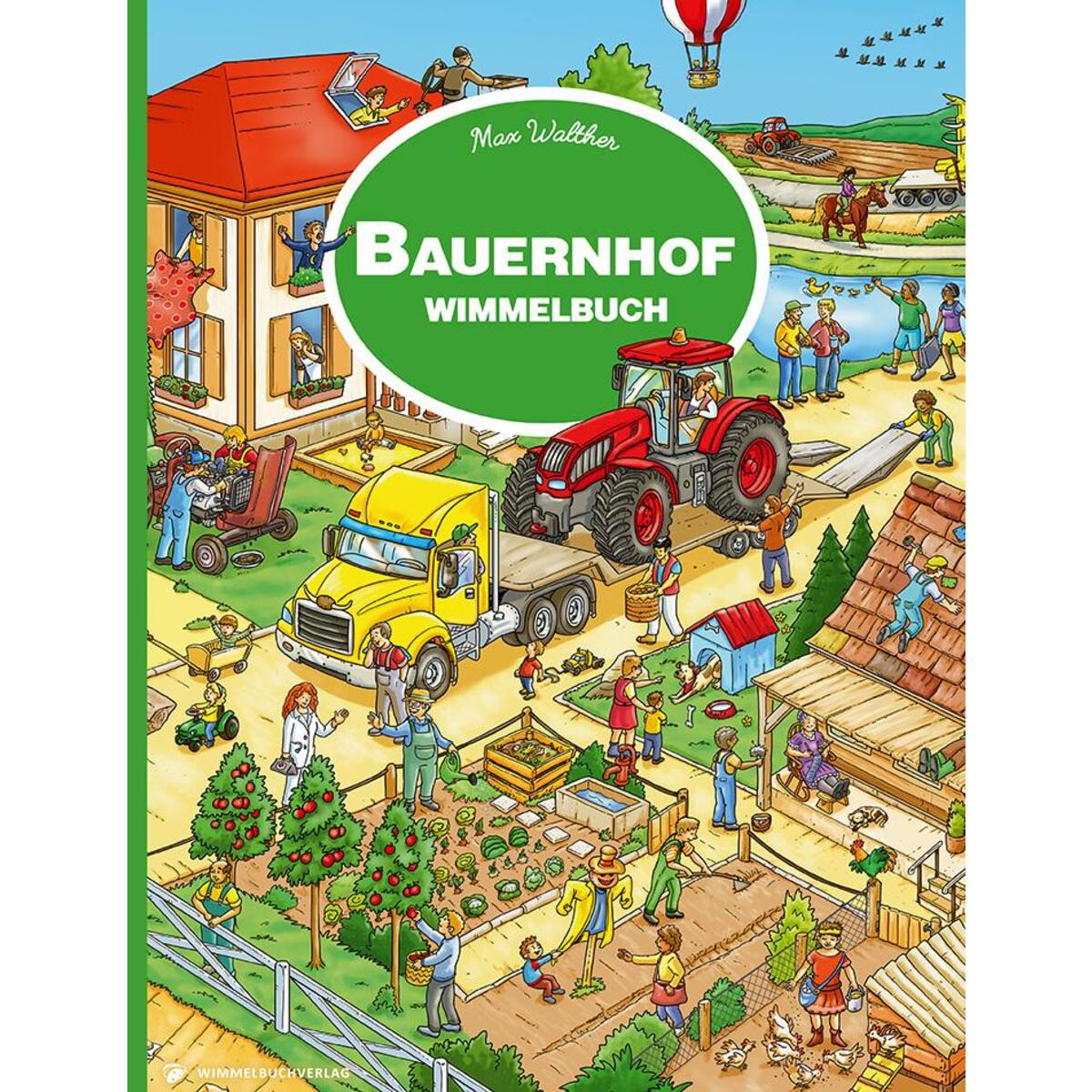 Bauernhof Wimmelbuch von Adrian Wimmelbuchverlag