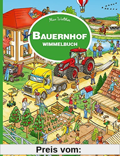 Bauernhof Wimmelbuch: Kinderbücher ab 3 Jahre (Bilderbuch ab 2-4)