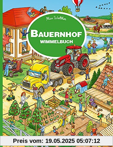 Bauernhof Wimmelbuch: Kinderbücher ab 3 Jahre (Bilderbuch ab 2-4)