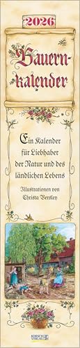 Bauernkalender Langplaner 2026: Langplaner mit Bauernweisheiten und Wetterregeln von Korsch Verlag