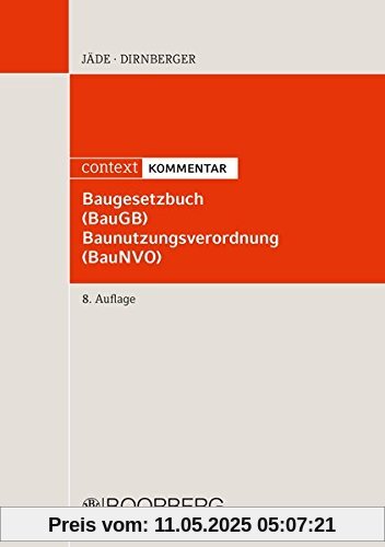 Baugesetzbuch Baunutzungsverordnung: Kommentar