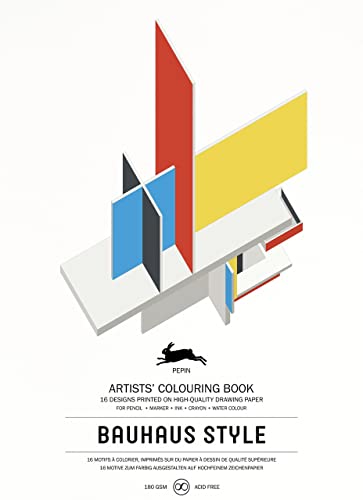 Bauhaus Style: Artists' Colouring Book: Künstler-Malbücher von Pepin Press B.V.