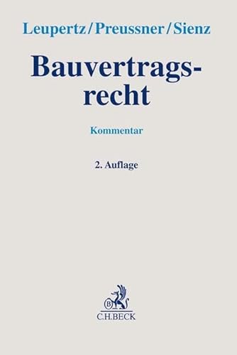 Bauvertragsrecht von Beck C. H.