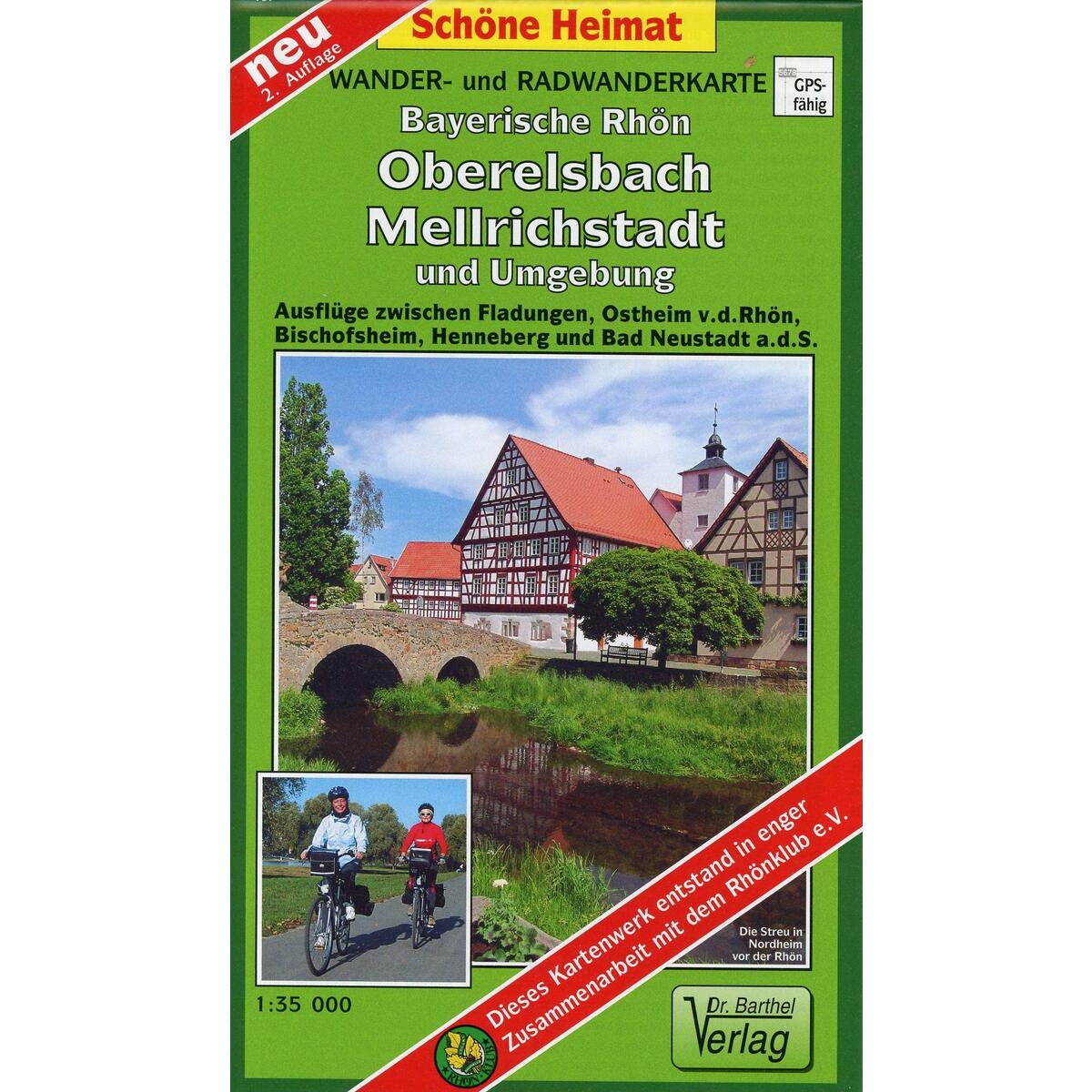 Bayerische Rhön, Oberelsbach, Mellrichstadt und Umgebung Radwander- und Wanderka... Bayerische Rhön, Oberelsbach, Mellrichstadt und Umgebung Radwander- und Wanderka... von Barthel Dr.