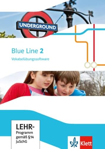 Blue Line 2: Vokabelübungssoftware Klasse 6 (Blue Line. Ausgabe ab 2014)