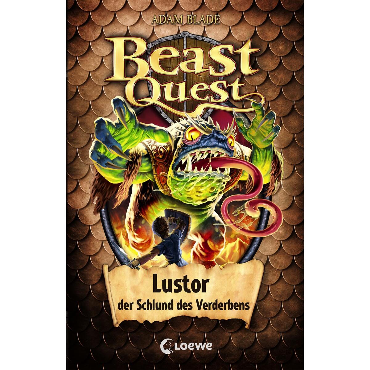 Beast Quest (Band 57) - Lustor, der Schlund des Verderbens von Loewe Verlag GmbH