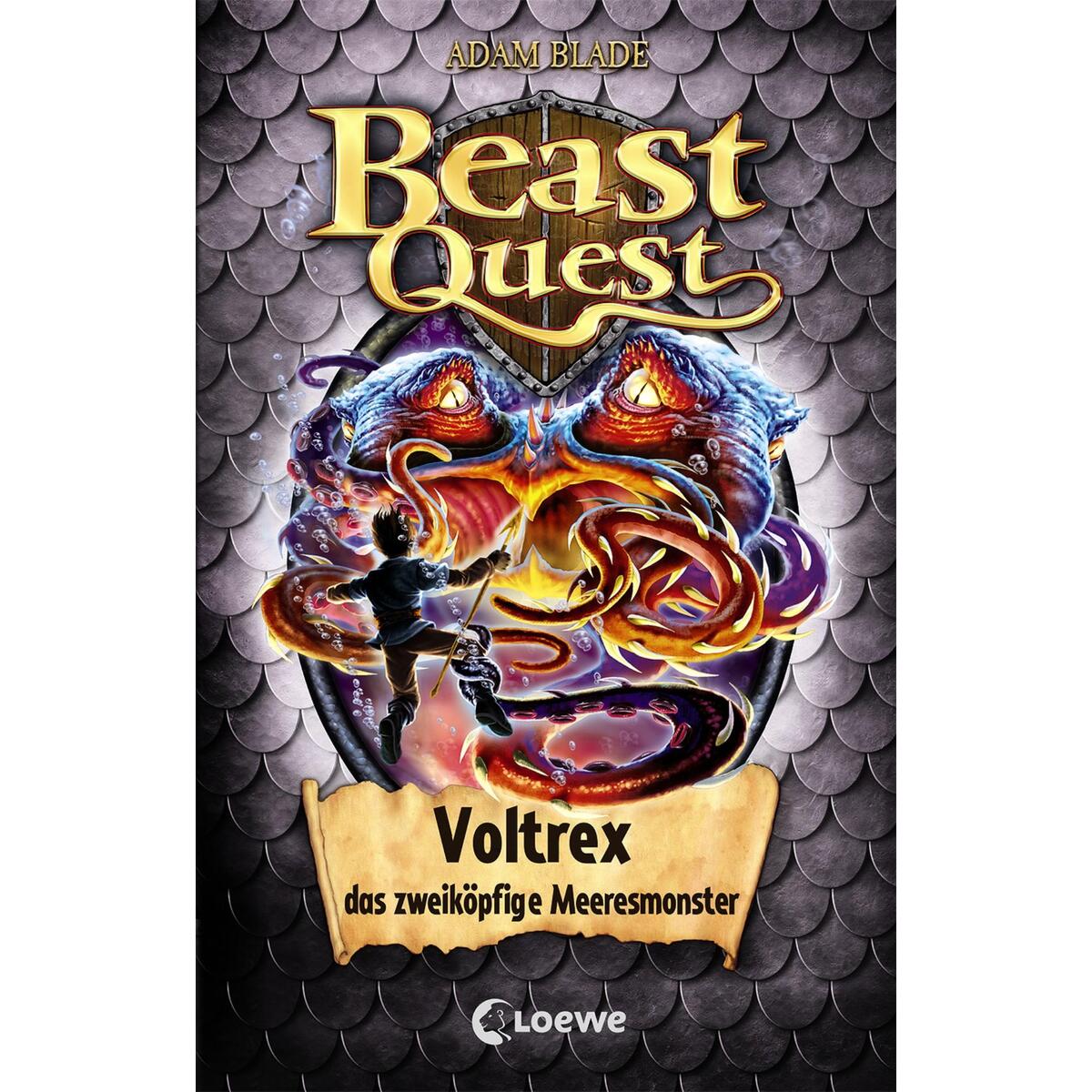 Beast Quest (Band 58) - Voltrex, das zweiköpfige Meeresmonster von Loewe Verlag GmbH