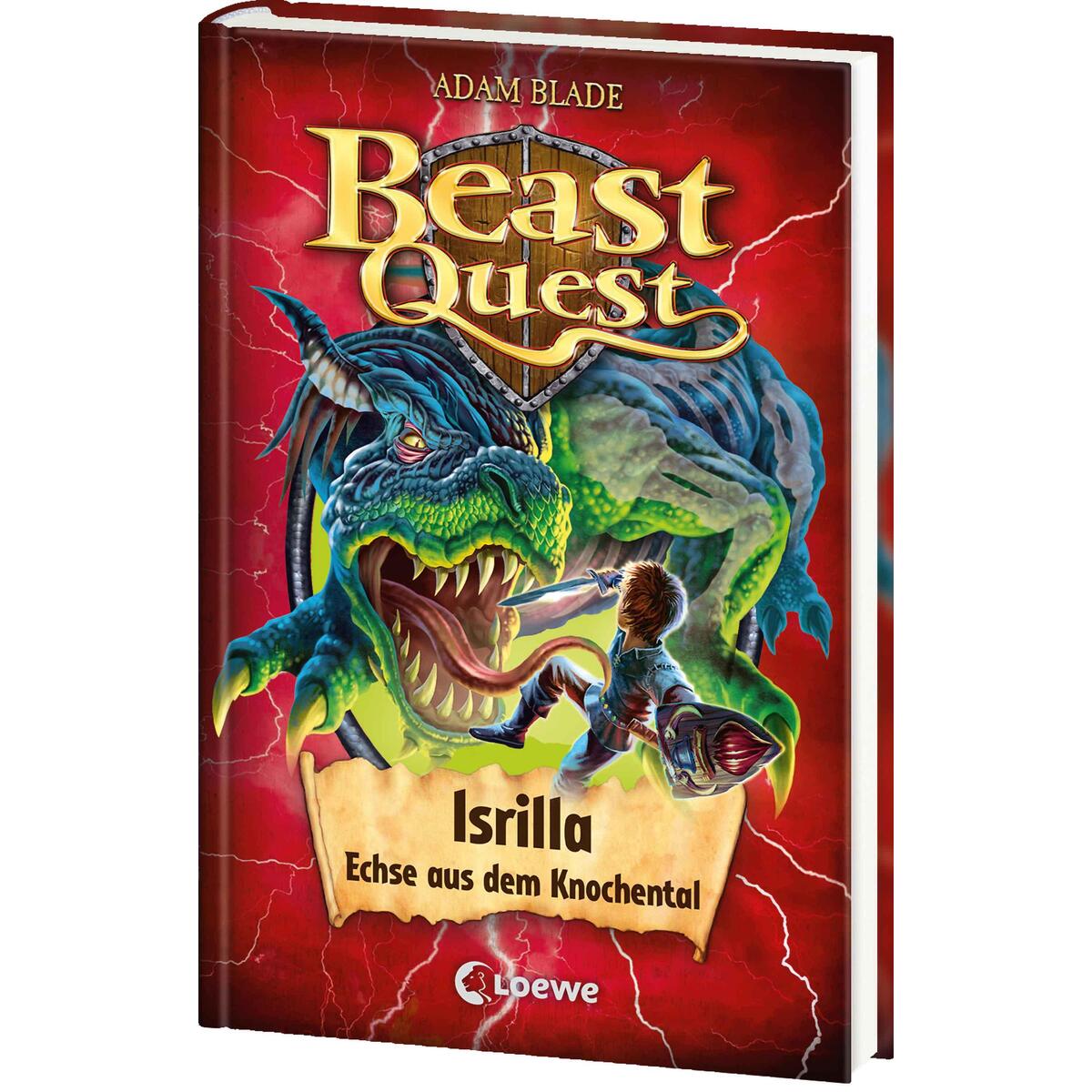 Beast Quest (Band 69) - Isrilla, Echse aus dem Knochental von Loewe Verlag GmbH