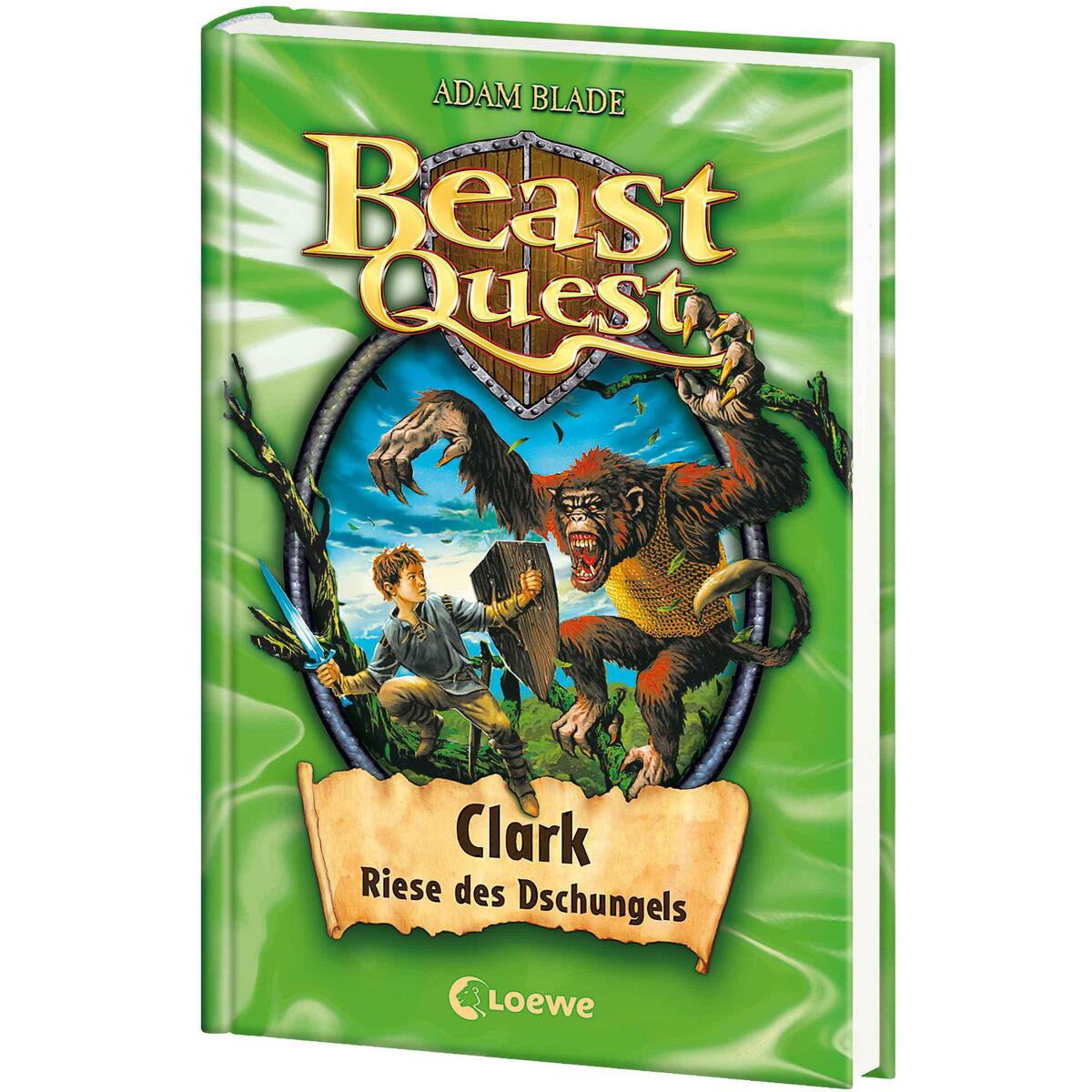 Beast Quest (Band 8) - Clark, Riese des Dschungels von Loewe Verlag GmbH