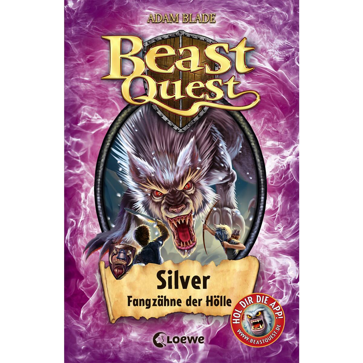 Beast Quest 52 - Silver, Fangzähne der Hölle von Loewe Verlag GmbH