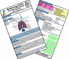 Beatmung basics - Anatomie & Physiologie der Atmung - Medizinische Taschen-Karte von Hawelka