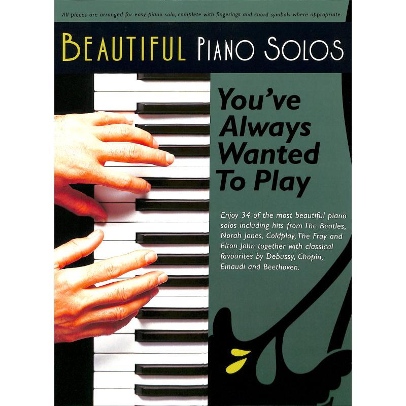 Beautiful piano solos you've always wanted to play