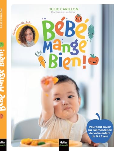 Bébé mange bien ! 108 fiches sur l'alimentation de votre enfant de 0 à 2 ans von HATIER PARENTS