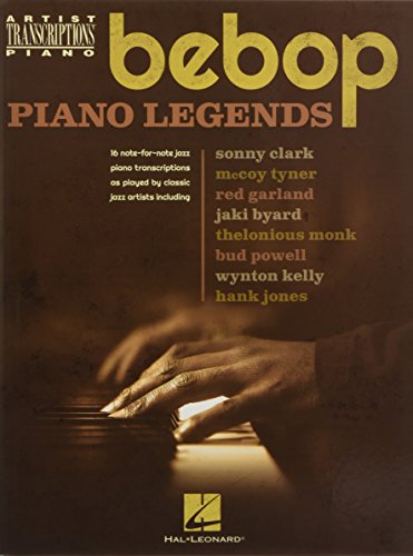 Bebop Piano Legends Artist Transcriptions -For Jazz Piano- (Book): Noten, Sammelband für Klavier (Artist Transcriptions Piano): 16 note-for-note jazz piano transcriptions von Hal Leonard