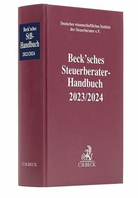 Beck'sches Steuerberater-Handbuch 2023/2024 (Schriften des Deutschen wissenschaftlichen Instit... Beck'sches Steuerberater-Handbuch 2023/2024 (Schriften des Deutschen wissenschaftlichen Instit...