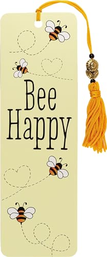 Bee Happy Beaded Bookmark
