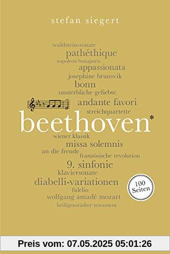 Beethoven. 100 Seiten (Reclam 100 Seiten)