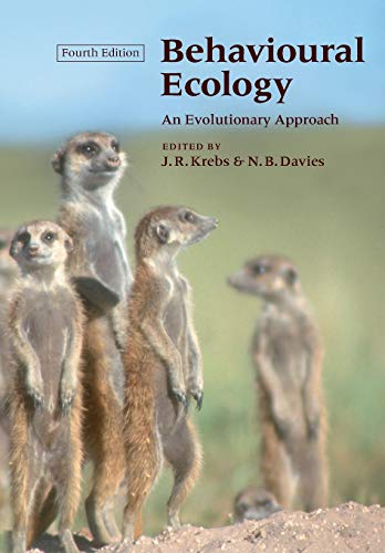 Behavioural Ecology: An Evolutionary Approach, 4th Edition von Wiley-Blackwell