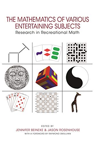 Beineke, J: Mathematics of Various Entertaining Subjects - R: Research in Recreational Math