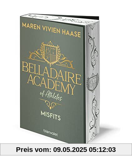 Belladaire Academy of Athletes - Misfits: Roman - Die neue Reihe der SPIEGEL-Bestsellerautorin – mit farbigem Buchschnitt nur in limitierter Auflage! (Belladaire-Academy-Reihe, Band 3)