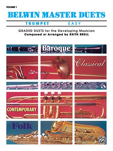 Belwin Master Duets Trumpet: Easy: Graded Duets for the Developing Muscian