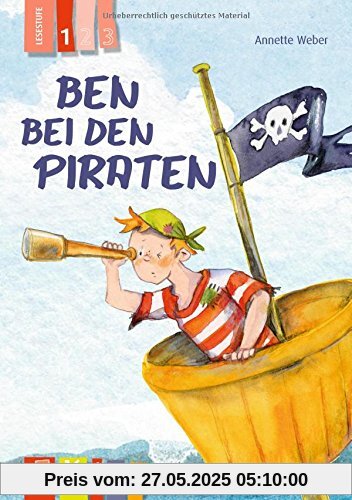 Ben bei den Piraten - Lesestufe 1 (KidS - Klassenlektüre in drei Stufen)