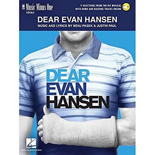 Benj Pasek: Dear Evan Hansen (Book/Audio) (Music Minus One Vocals): Includes Downloadable Audio