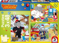 Benjamin Blümchen, Im Einsatz (Kinderpuzzle) von Schmidt Spiele