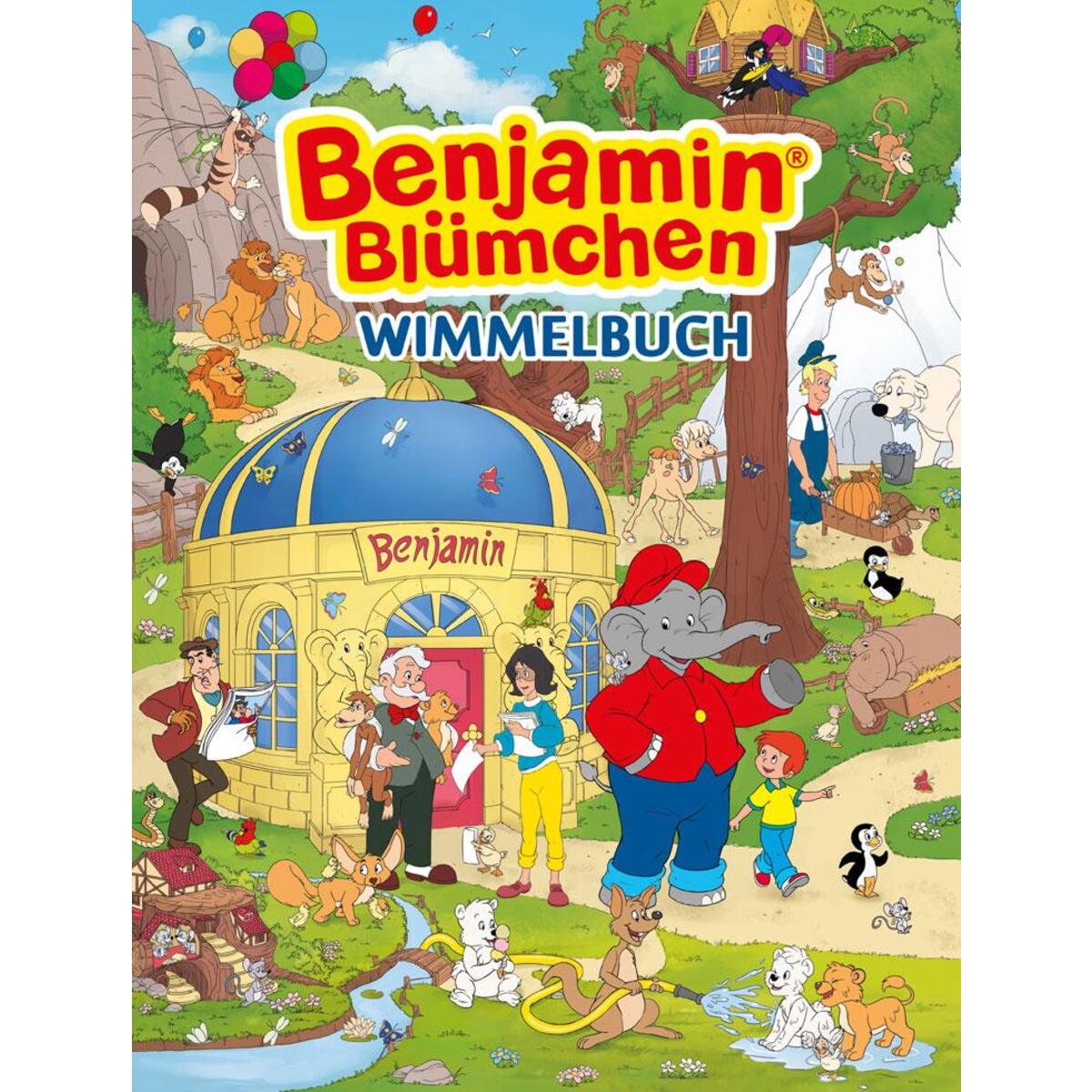 Benjamin Blümchen Wimmelbuch von Adrian Wimmelbuchverlag