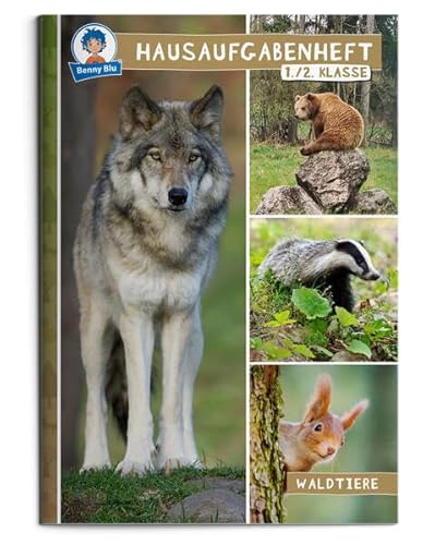 Benny Blu Bambini Hausaufgabenheft Waldtiere: 1./2. Klasse Waldtiere DIN A4