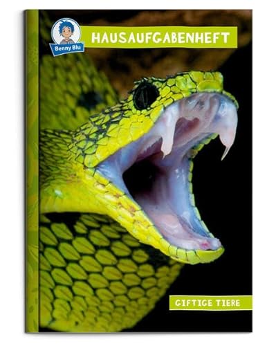 Benny Blu Hausaufgabenheft Giftige Tiere: 3./4. Klasse Giftige Tiere DIN A5 Benny Blu Hausaufgabenheft Giftige Tiere: 3./4. Klasse Giftige Tiere DIN A5 von LAMA