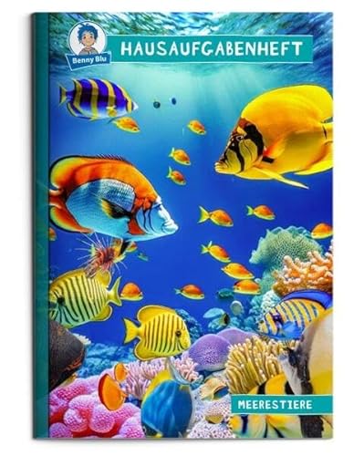 Benny Blu Hausaufgabenheft Meerestiere: 3./4. Klasse Meerestiere DIN A5