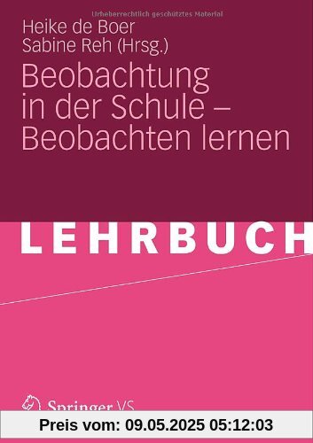 Beobachtung in der Schule - Beobachten lernen