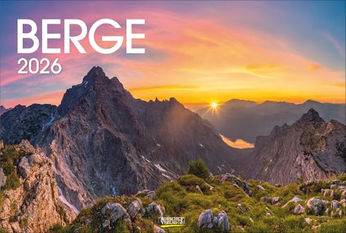 Berge 2026: Großer Foto-Wandkalender mit grandiosen Bergpanoramen. PhotoArt Panorama Querformat: 58x39 cm. Berge 2026: Großer Foto-Wandkalender mit grandiosen Bergpanoramen. PhotoArt Panorama Querformat: 58x39 cm. von Korsch Verlag