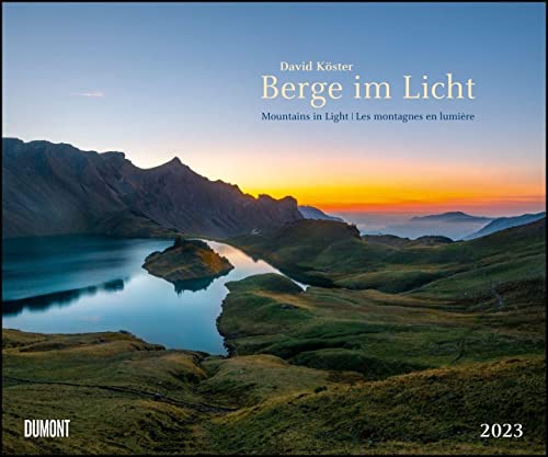 Berge im Licht 2023 – Wandkalender 60,0 x 50,0 cm – Spiralbindung von Dumont Kalenderverlag