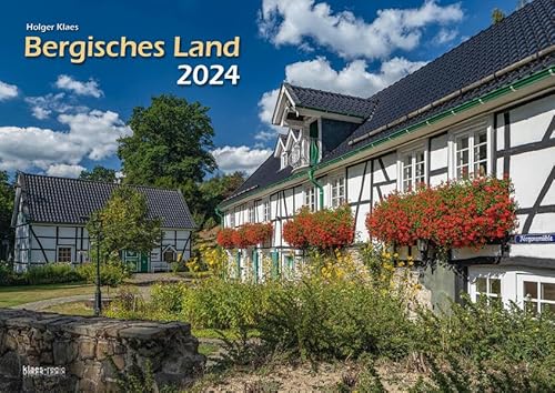 Bergisches Land 2024 Bildkalender A3 quer, spiralgebunden von klaes-regio Fotoverlag