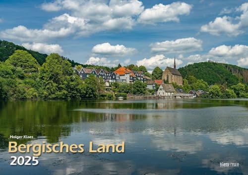 Bergisches Land 2025 Bildkalender A3 quer, spiralgebunden von klaes-regio Fotoverlag