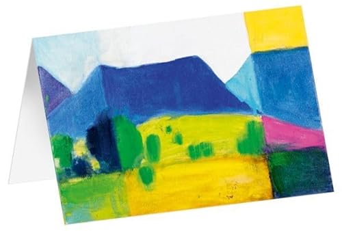 Kunstkarten "Bergmassiv" 5 Stk.