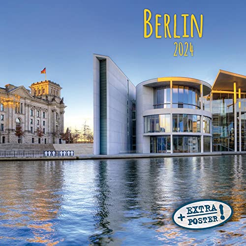 Berlin 2024: Kalender 2024 (Artwork Cities) von Tushita PaperArt