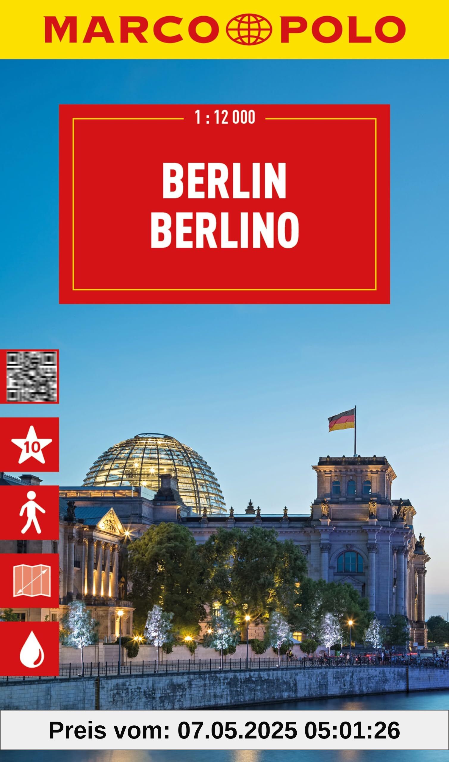 Berlin Marco Polo City Map: Pocket size,detailed map of Berlin
