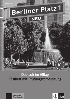 Berliner Platz 1 NEU - Testheft mit Prüfungsvorbereitung 1 mit Audio-CD von Klett Sprachen / Klett Sprachen GmbH