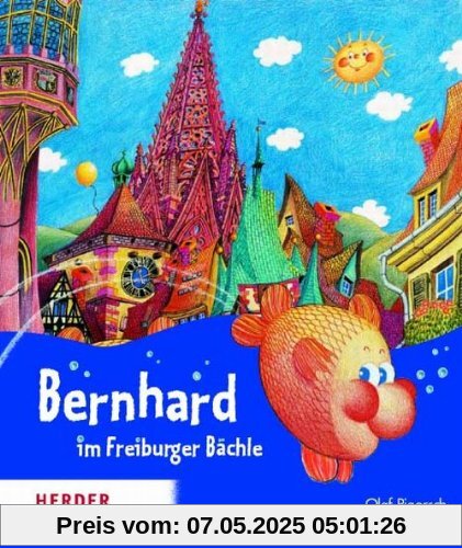 Bernhard im Freiburger Bächle