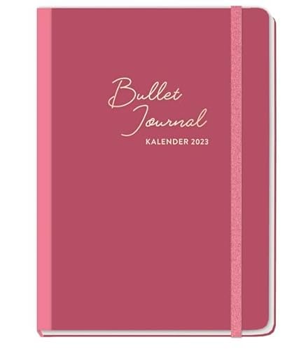 Berry Bullet Journal A5 Taschenkalender 2023 mit Punkteraster, Gummiband, Lesebändchen, Einstecktasche - Kalenderbuch - Terminkalender - 224 Seiten - 15,2 x 21,5 cm von Heye