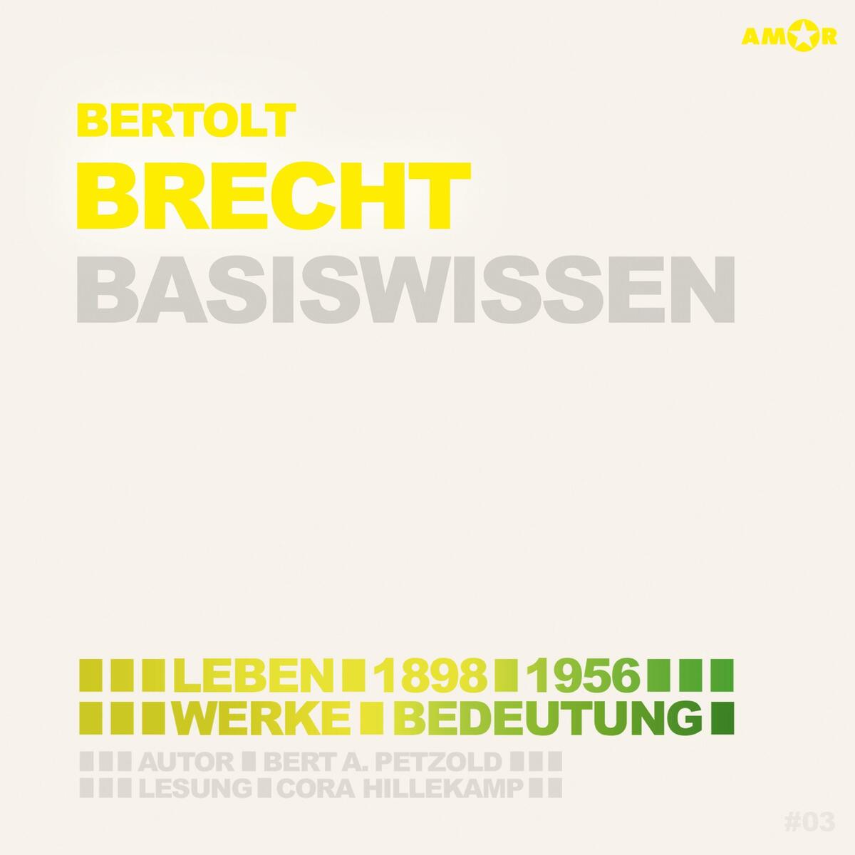 Bertolt Brecht - Basiswissen (2 CDs) von Amor Verlag GmbH