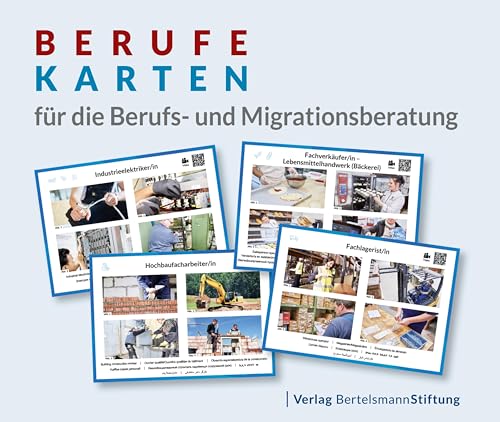 Berufekarten für die Berufs- und Migrationsberatung von Bertelsmann Stiftung