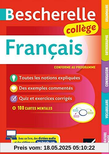 Bescherelle Français Collège (6e, 5e, 4e, 3e): grammaire, orthographe, conjugaison, vocabulaire, littérature (Bescherelle références)