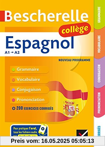 Bescherelle espagnol collège A1-A2