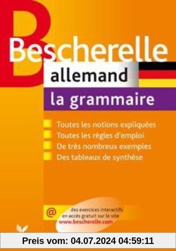 Bescherelle: Allemand/Grammaire