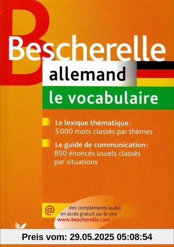 Bescherelle: Allemand/Vocabulaire