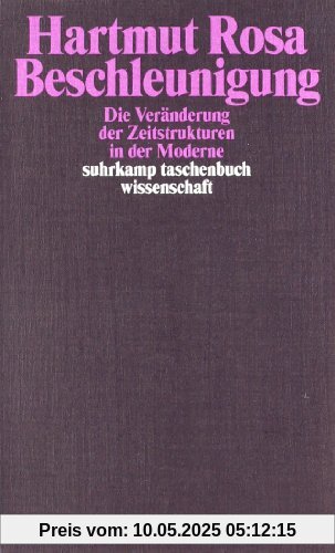 Beschleunigung. Die Veränderung der Zeitstrukturen in der Moderne Beschleunigung. Die Veränderung der Zeitstrukturen in der Moderne